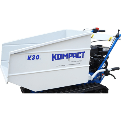 Cuve 190 ltres pour brouette à chenilles Kompact K30-Cuve 190 L basculante
