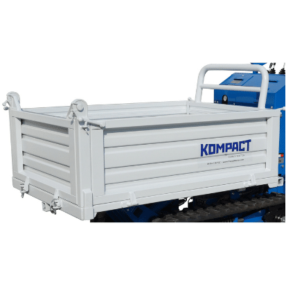 Plateau à ridelles pour chenillard Kompact K80
