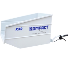 Cuve manuelle de brouette à chenilles Kompact K30