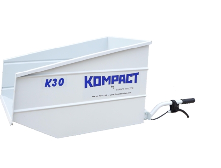 Cuve manuelle de brouette à chenilles Kompact K30