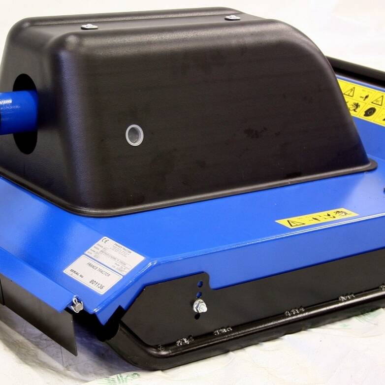 tondeuse pour le micro tracteur à chenille