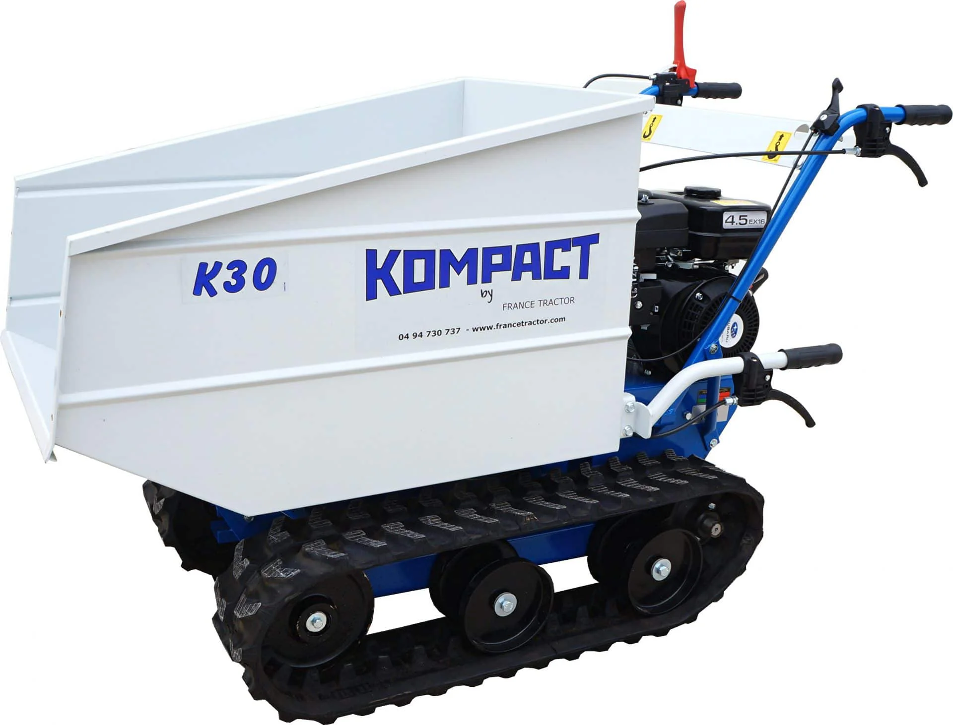 cuve sur brouette a chenille k30