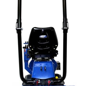 micro tracteur Vision avec fraise vue arrière
