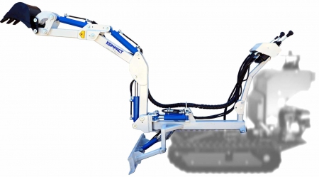 micro pelle pour chenillard k50