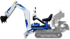 mini pelle pour chenillard k65