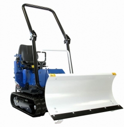 micro tracteur avec lame à neige