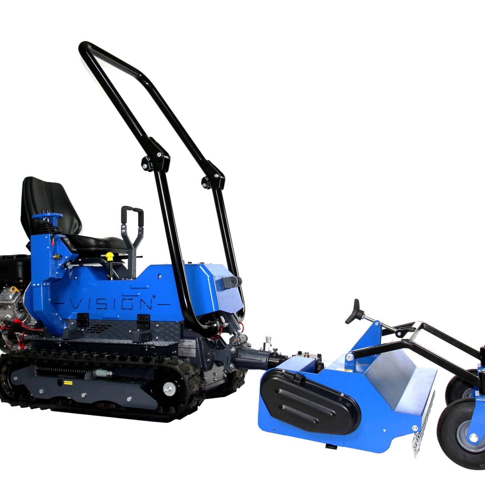 micro tracteur avec gyro de profil