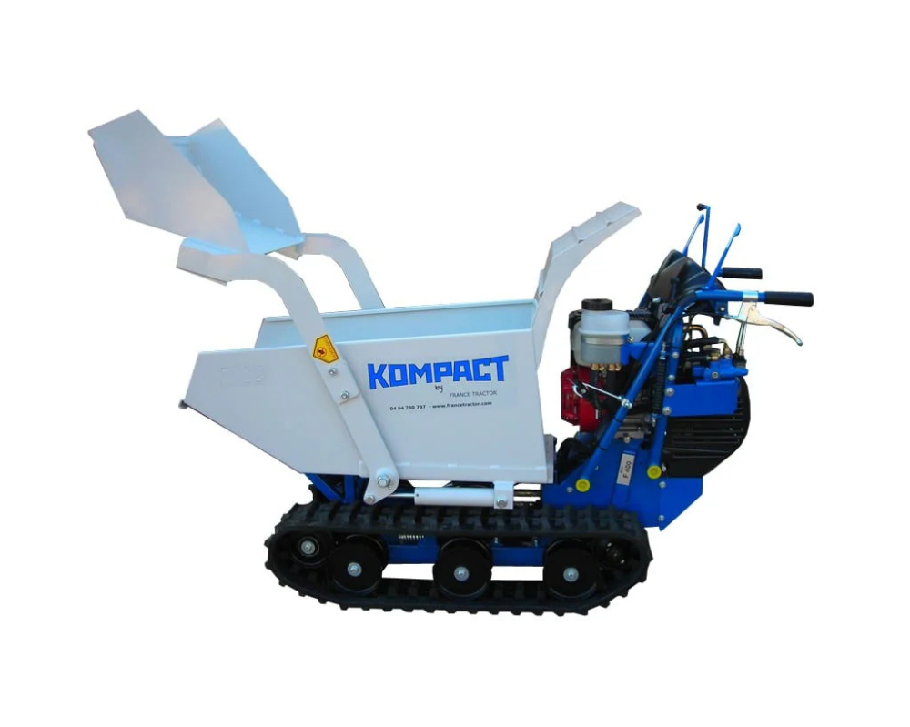 K40 Mini dumper Honda GX200 avec auto chargeur hydraulique-mini dumper k40