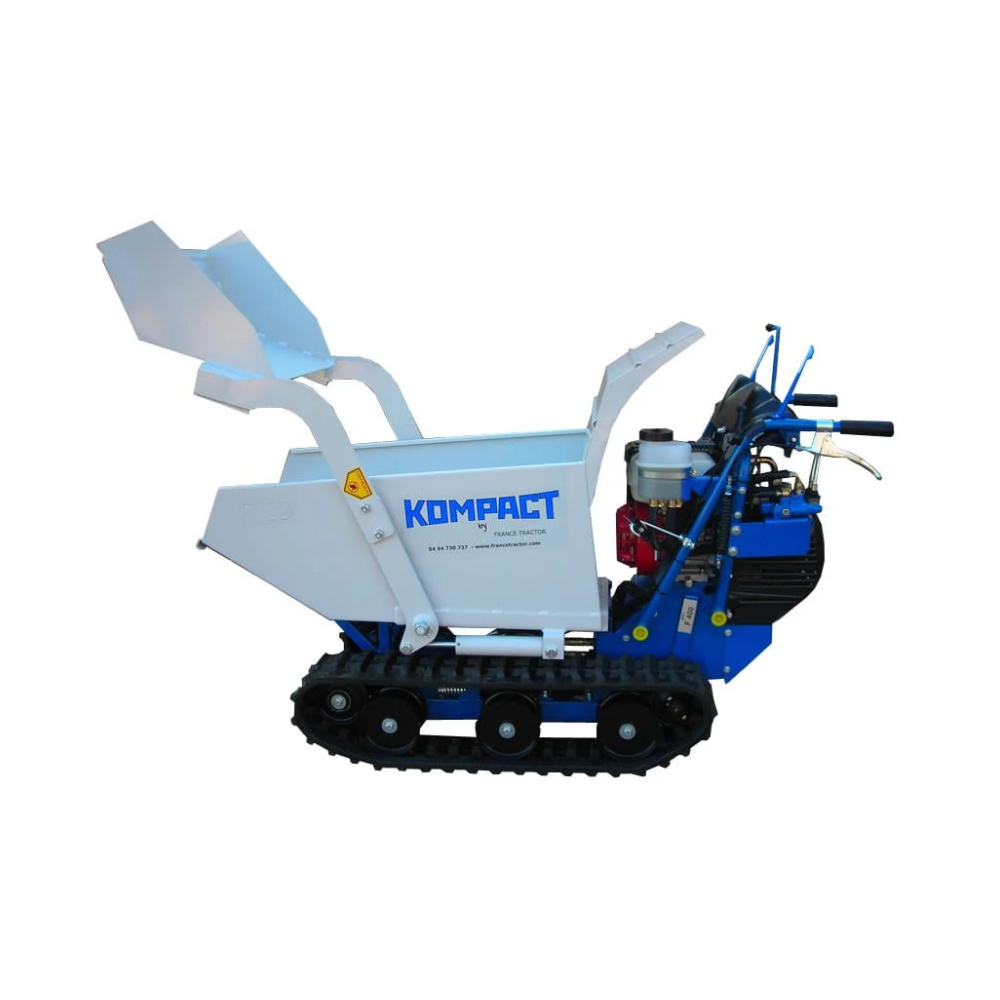 K40 Mini dumper Honda GX200 avec auto chargeur hydraulique-mini dumper k40