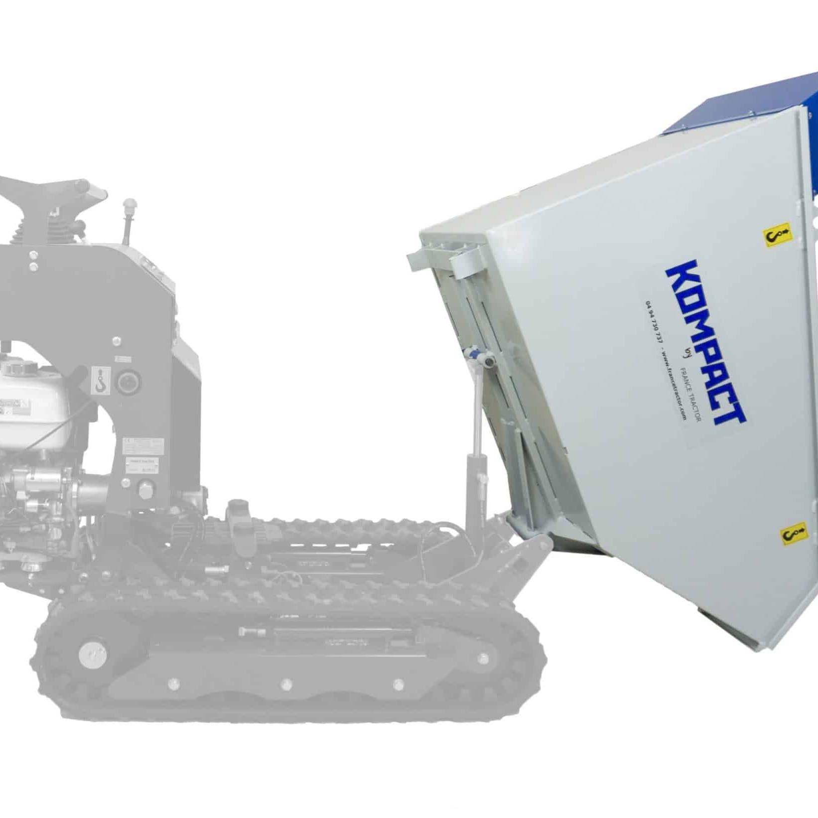 Cuve 350 L basculement hydraulique