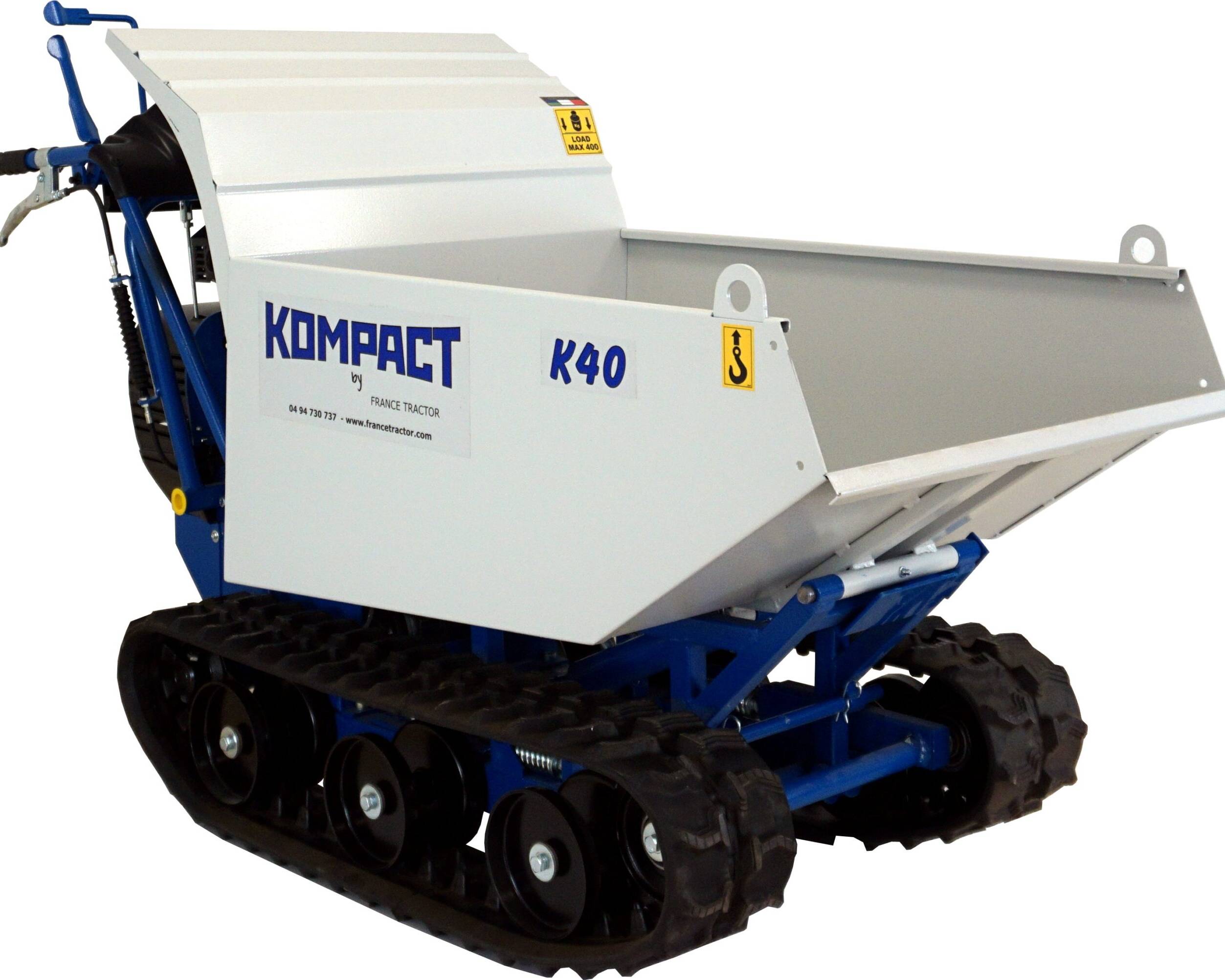 Cuve à basculement hydraulique pour K40