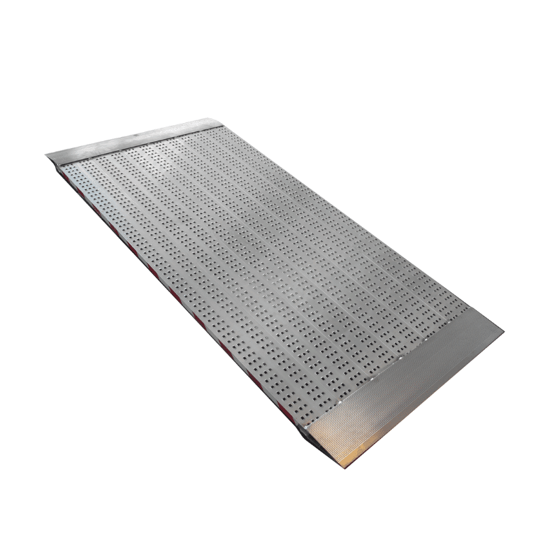 Rampe large 150×120 cm pour le chargement – déchargement de container et le franchissement de marche