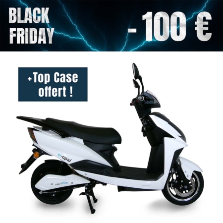 Offre Black Friday du 12/11/2025 au 14/12/2025 - 100€ et top case offert sur le E-OPAI