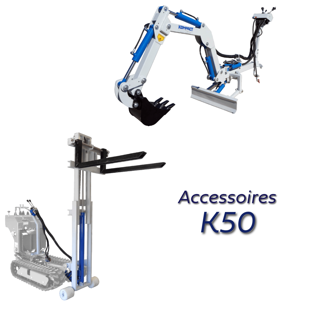 Accessoires pour transporteur &agrave; chenilles K50