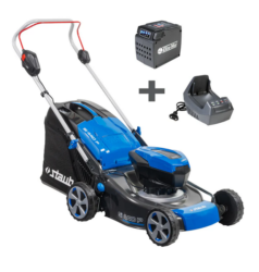SI 440 P KIT tondeuse à gazon électrique batterie 5Ah et chargeur classique