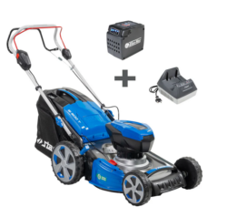Tondeuse à gazon à batterie kit avec batterie et chargeur rapide SI 500 T kit
