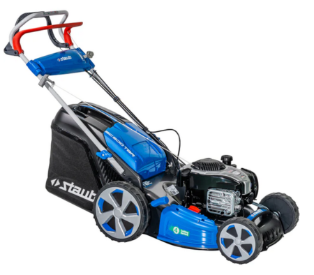 Tondeuse mulching Staub Allroad Plus 4 avec moteur Briggs & Stratton système 4 en 1