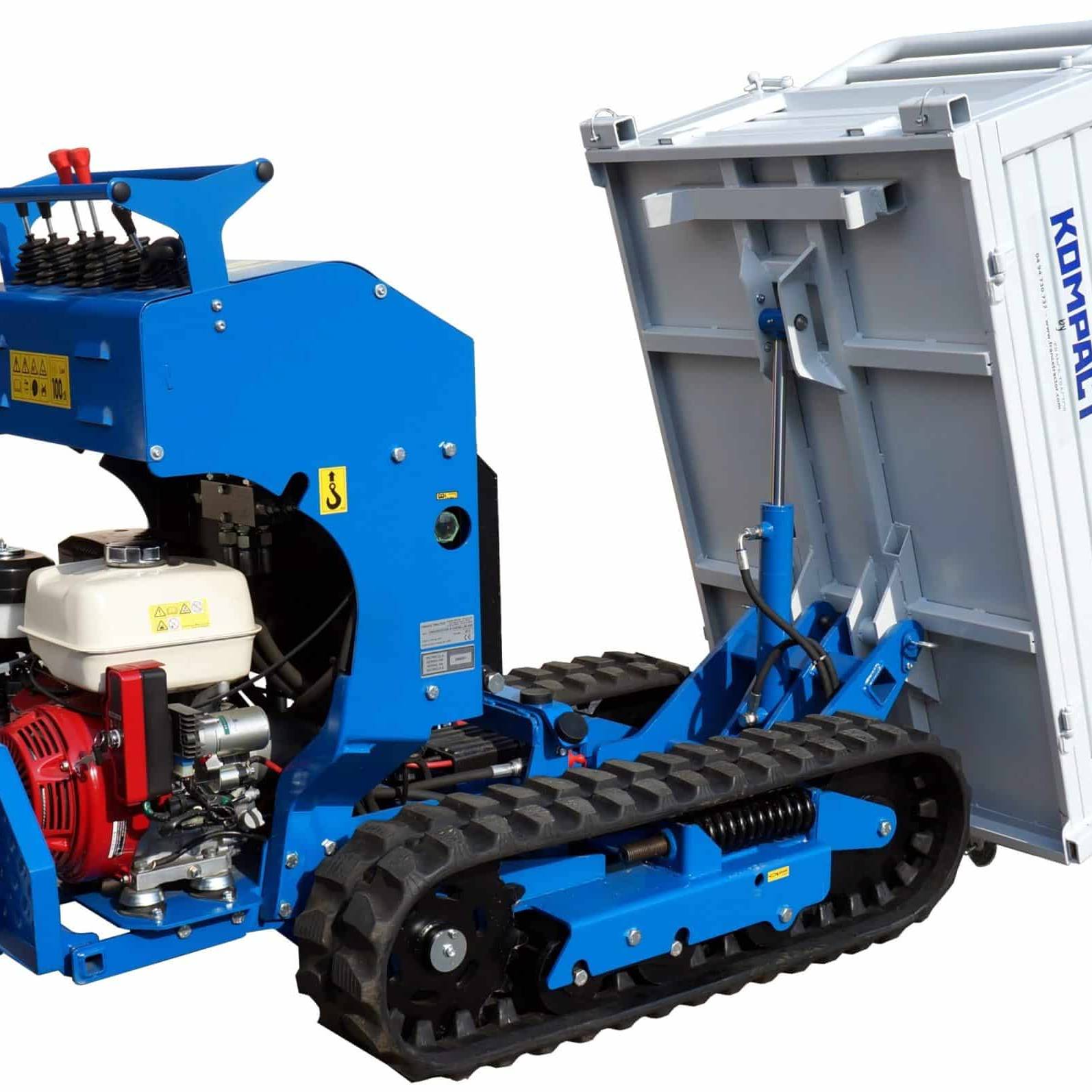 Plateau bascule arriere DETOURE-Mini dumper